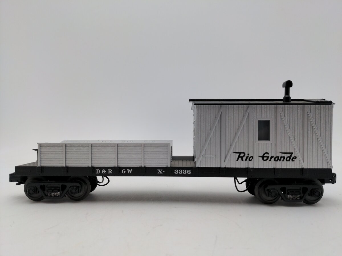 MTH 30-7981 Rio Grande Crane Tender Car EX/Box