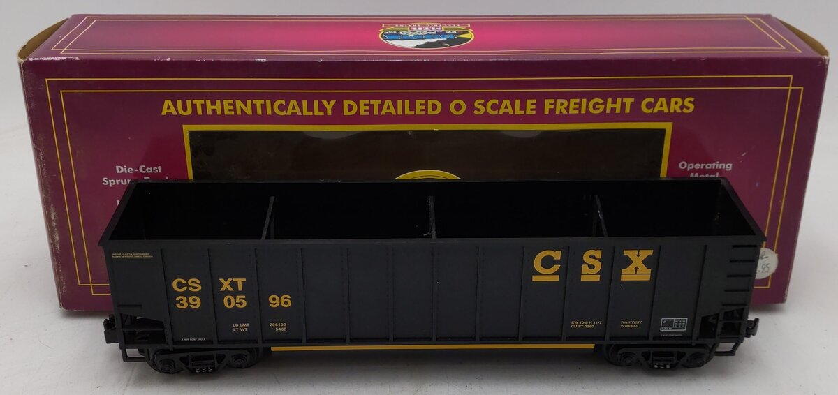 MTH 20-9700 O Gauge CSX Coal Porter Hopper #390596 EX/Box