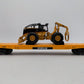 MTH 20-98357 O Caterpillar Flatcar with 545 Grapple Skidder #54504 EX/Box