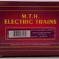 MTH 20-98159 O Gauge MTH Transportation Co Flatcar w/ Yellow Die-Cast Firetrucks EX/Box