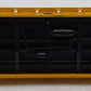 MTH 20-98159 O Gauge MTH Transportation Co Flatcar w/ Yellow Die-Cast Firetrucks EX/Box
