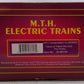 MTH 20-98159 O Gauge MTH Transportation Co Flatcar w/ Yellow Die-Cast Firetrucks EX/Box