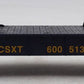 Lionel 6-29442 O Gauge CSX Transportation Flatcar #600513 EX/Box