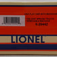 Lionel 6-29442 O Gauge CSX Transportation Flatcar #600513 EX/Box