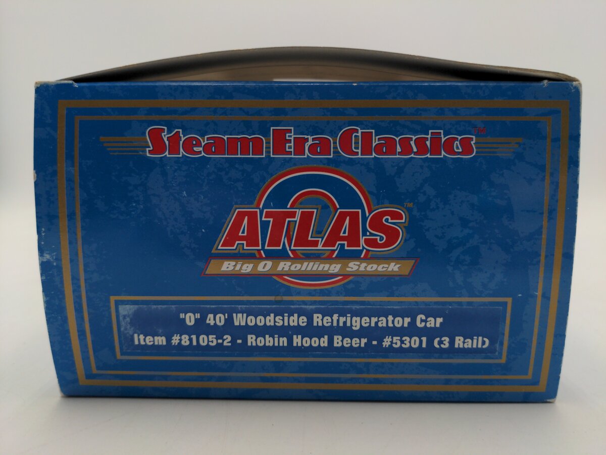Atlas 8105-2 Robin Hood Beer Reefer #5301 (3-Rail) VG/Box