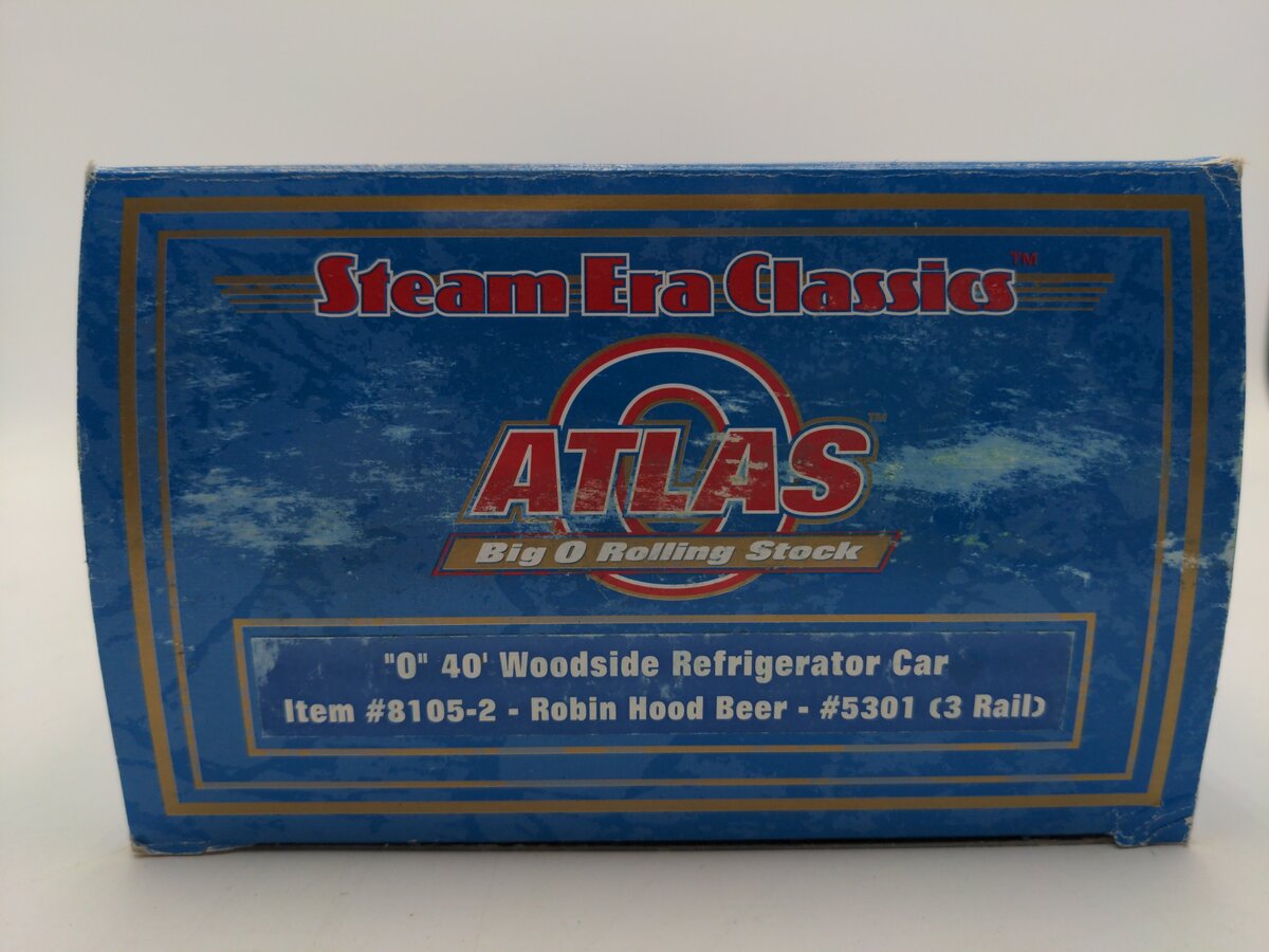Atlas 8105-2 Robin Hood Beer Reefer #5301 (3-Rail) VG/Box