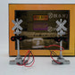 MTH 30-11014 O Gauge Operating Crossing Flashers EX/Box