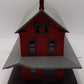 MTH 30-9014 O Gauge Red Stone Passenger Station with 2 Platforms/Box