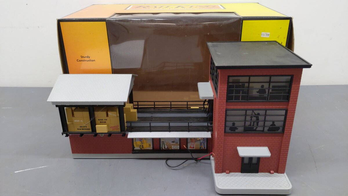 MTH 30-9110 O Gauge Operating Transfer Dock VG/Box
