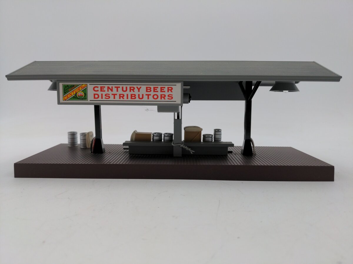 MTH 30-9138 O Century Beer Operating Freight Platform LN/Box