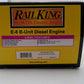 MTH 30-2272-3 Chesapeake & Ohio E-8 B-Unit Non-Powered Diesel Engine EX/Box