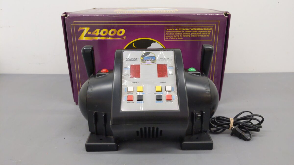 MTH 40-4000 O Z-4000 400W Dual Control Transformer EX/Box