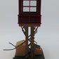 MTH 30-9097 O Gauge Brown & Black Elevated Gate Tower LN/Box