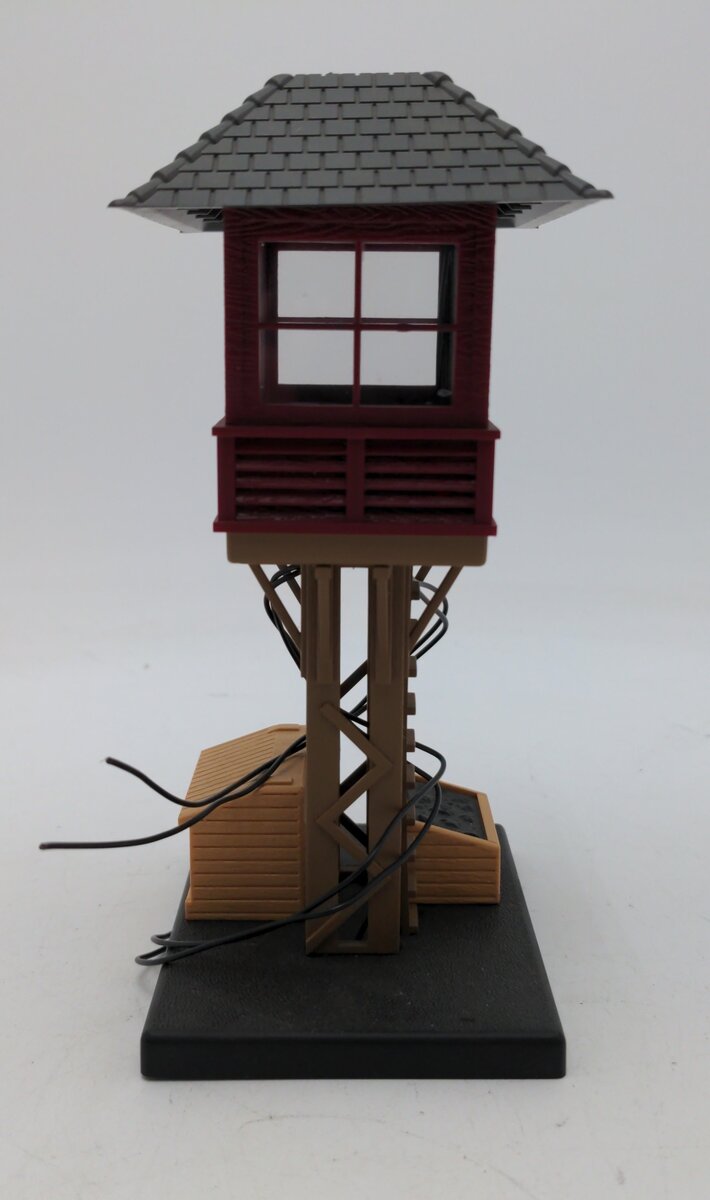 MTH 30-9097 O Gauge Brown & Black Elevated Gate Tower LN/Box