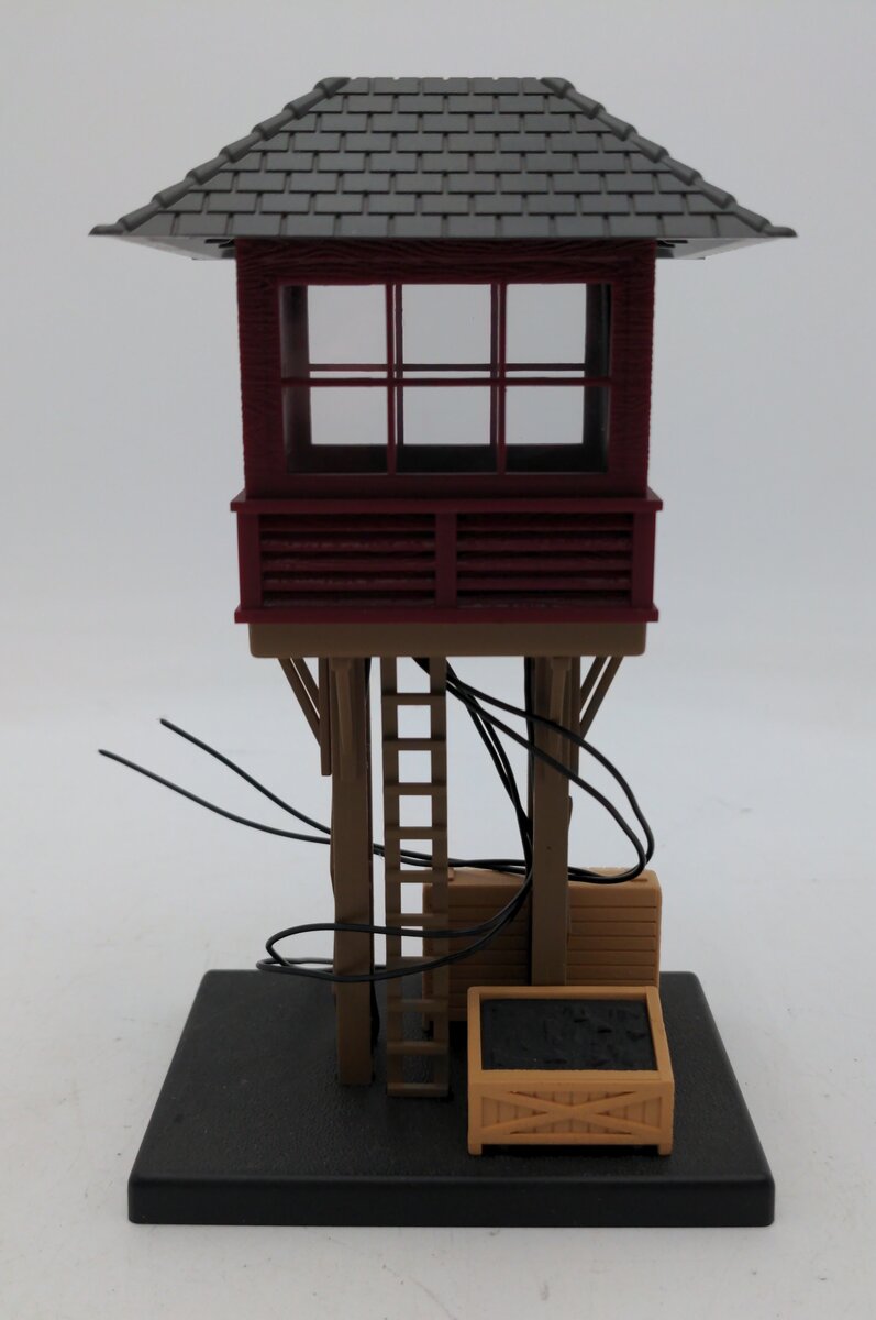 MTH 30-9097 O Gauge Brown & Black Elevated Gate Tower LN/Box