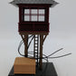 MTH 30-9097 O Gauge Brown & Black Elevated Gate Tower LN/Box