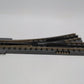 MTH 40-1021 O72 Nickel Silver RealTrax Left Hand Remote Switch Turnout VG