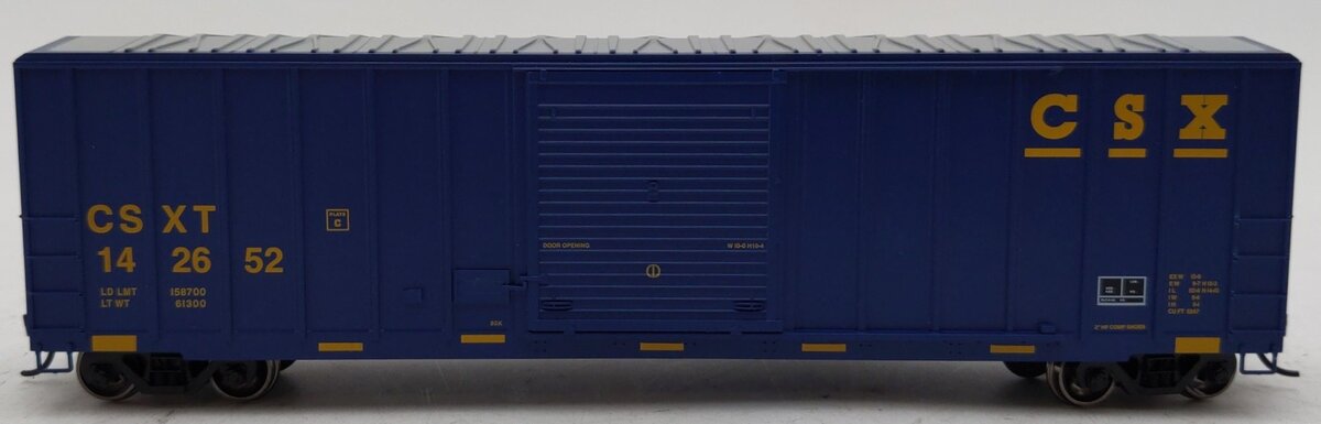 Athearn 18689 HO CSXT 50' FMC 5347 Boxcar #142652 EX/Box