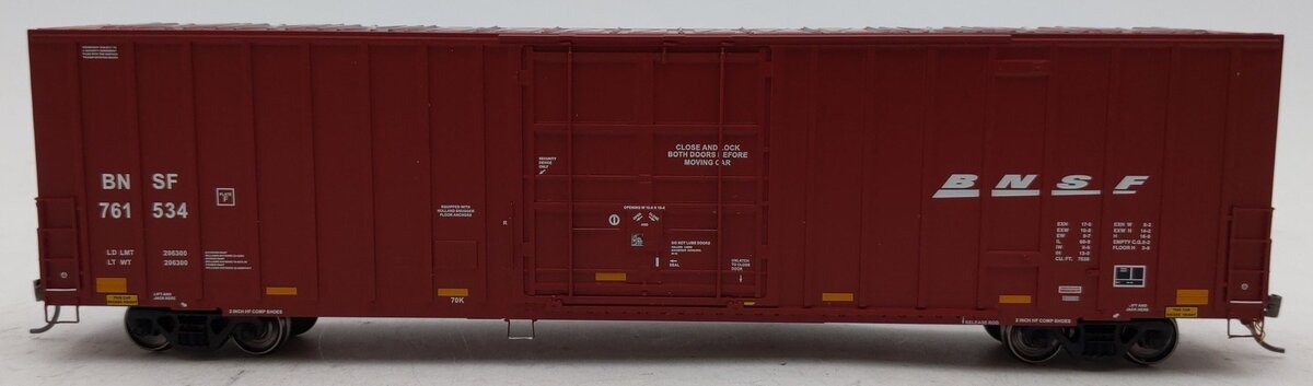 Atlas 20005932 HO Burlington Northern Santa Fe 7538 Single Door Boxcar #761534 EX/Box