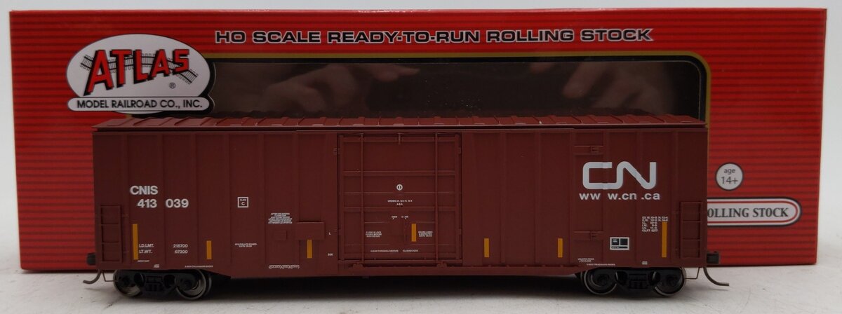 Atlas 20006071 HO Canadian National CNIS NCS 5277 Plug Door Boxcar #413039 EX/Box