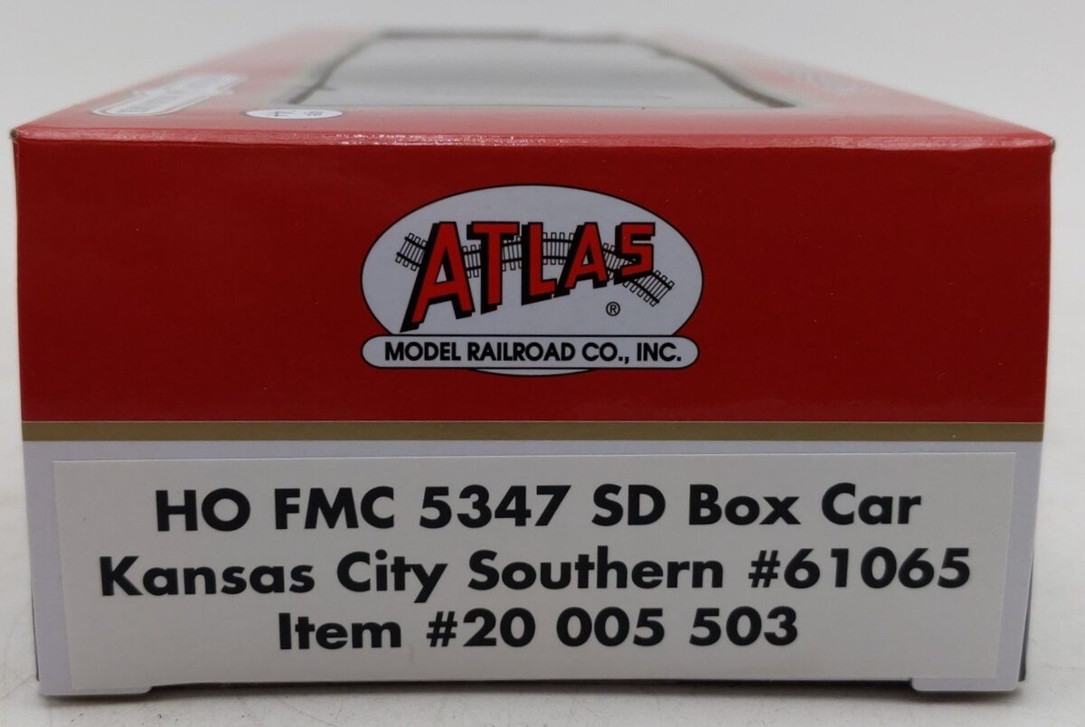 Atlas 20005503 HO Kansas City Southern FMC 5347 Single-Door Boxcar #61065 LN/Box