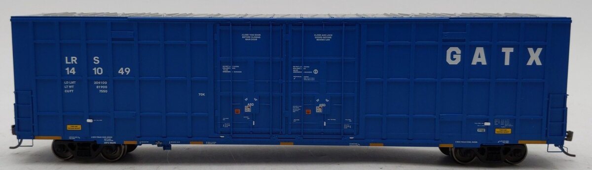 Atlas 20007268 HO GATX Gunderson 7550 Double Door Boxcar #141049 LN/Box