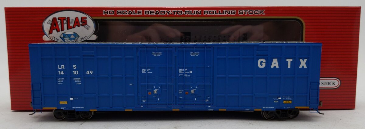 Atlas 20007268 HO GATX Gunderson 7550 Double Door Boxcar #141049 LN/Box