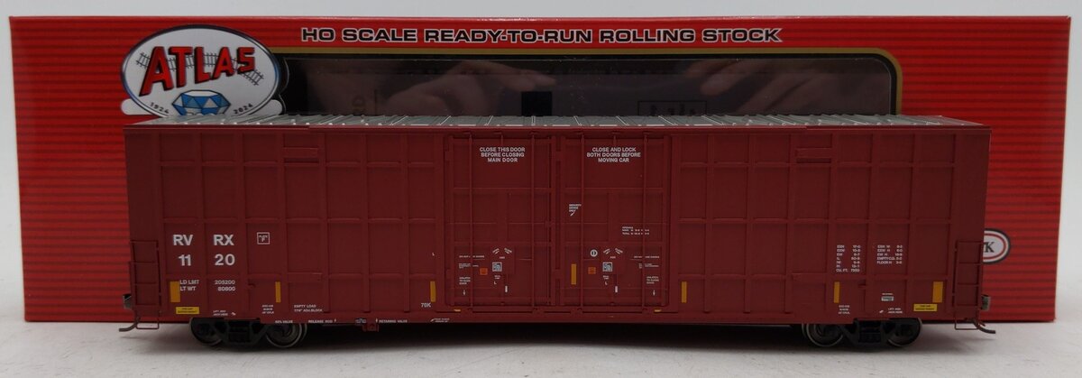 Atlas 20007279 HO Riverside Rail LLC Gunderson 7550 Double Door Boxcar #1120 EX/Box