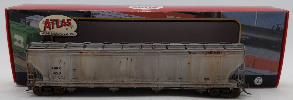 Atlas 20000439 HO Scale Phillips ACF Plastics 5701 Hopper Car #6628/Box