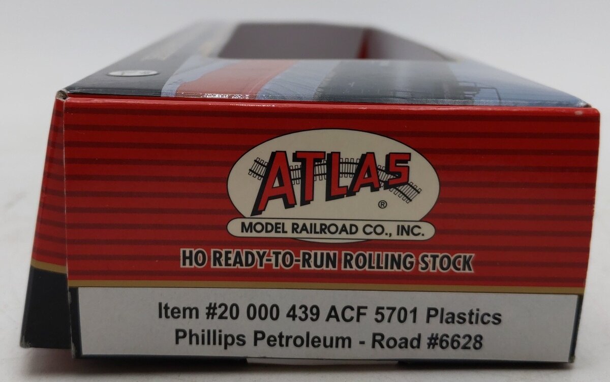 Atlas 20000439 HO Scale Phillips ACF Plastics 5701 Hopper Car #6628/Box