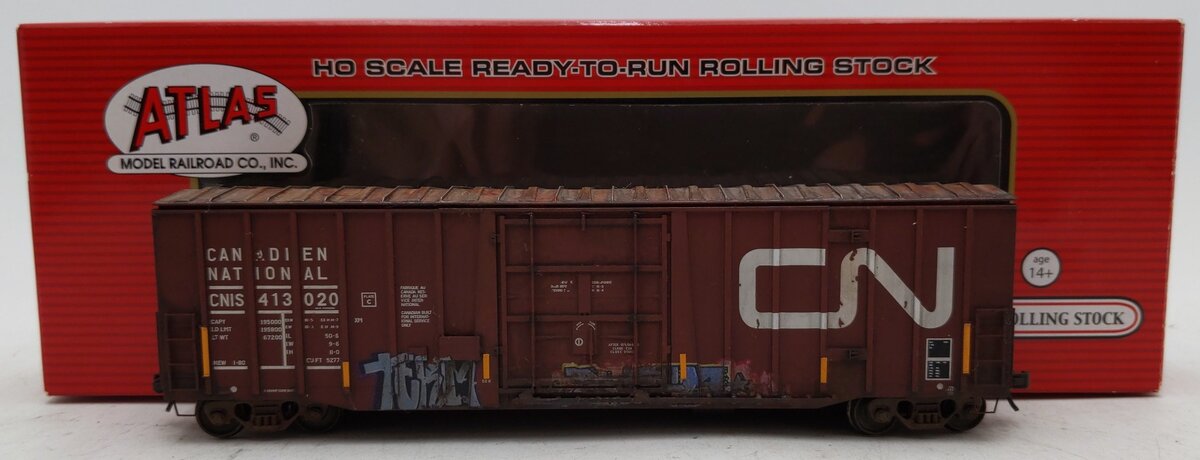 Atlas 20002677 HO Canadian National 50' Boxcar #413020/Box