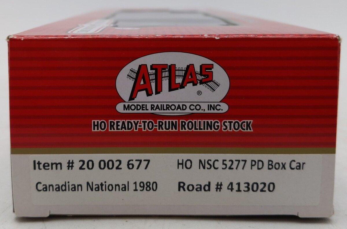 Atlas 20002677 HO Canadian National 50' Boxcar #413020/Box