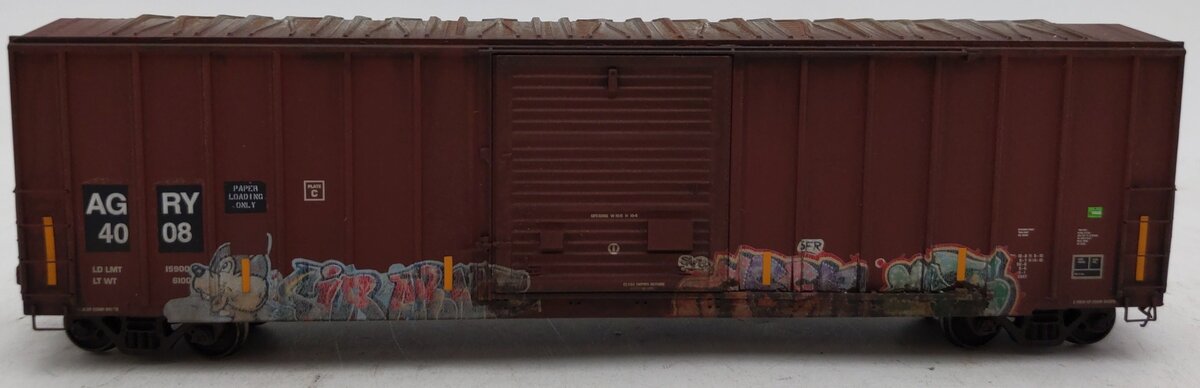 Atlas HO AGRY FMC 5347 Single-Door Boxcar #4008