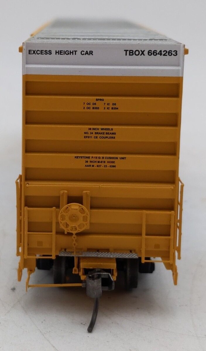 Atlas 20005919 HO TTX Master 60' Gunderson 7550 Double Door Box Car #664263/Box