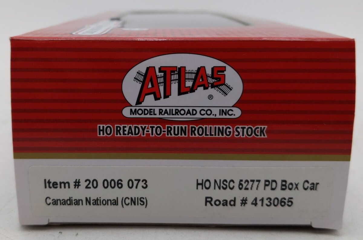 Atlas 20006073 HO Canadian National CNIS NCS 5277 Plug Door Boxcar #413065/Box