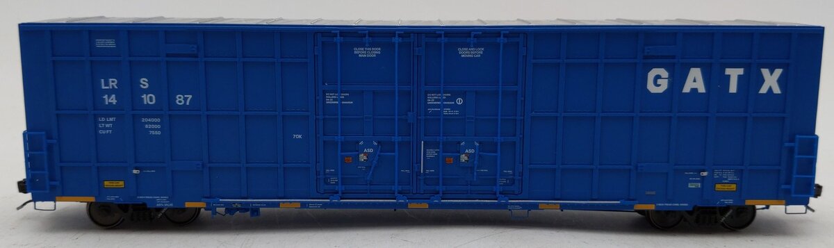 Aurora 306053 HO Scale Greenbrier 7550 CF 60' Hi-Cube Boxcar #141087 EX/Box