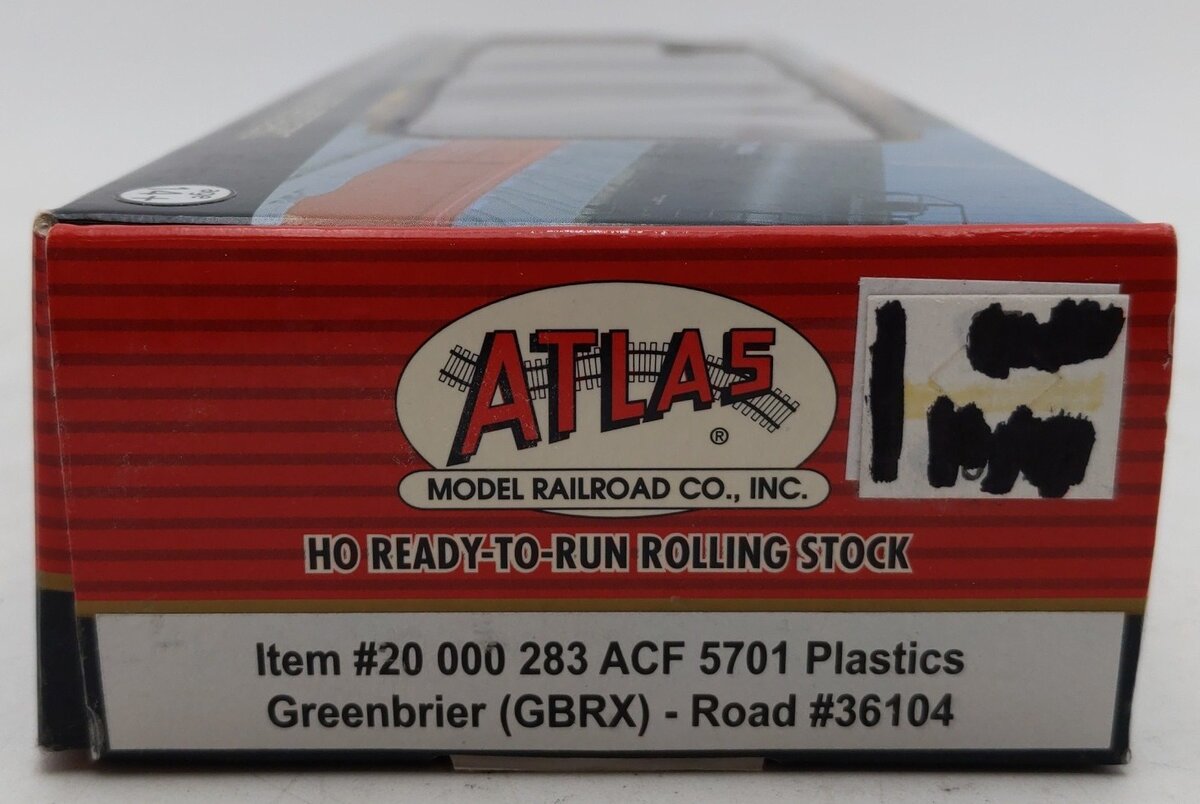 Atlas 20000283 HO Scale Greenbriar ACF Plastic Hopper #35104/Box