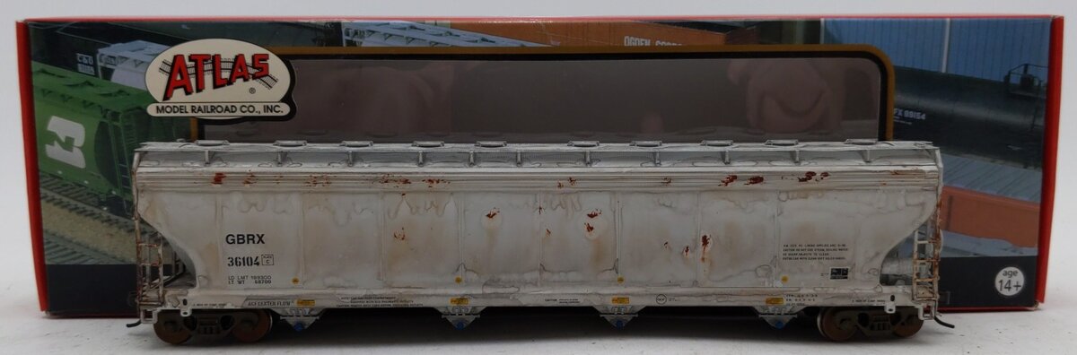 Atlas 20000283 HO Scale Greenbriar ACF Plastic Hopper #35104/Box