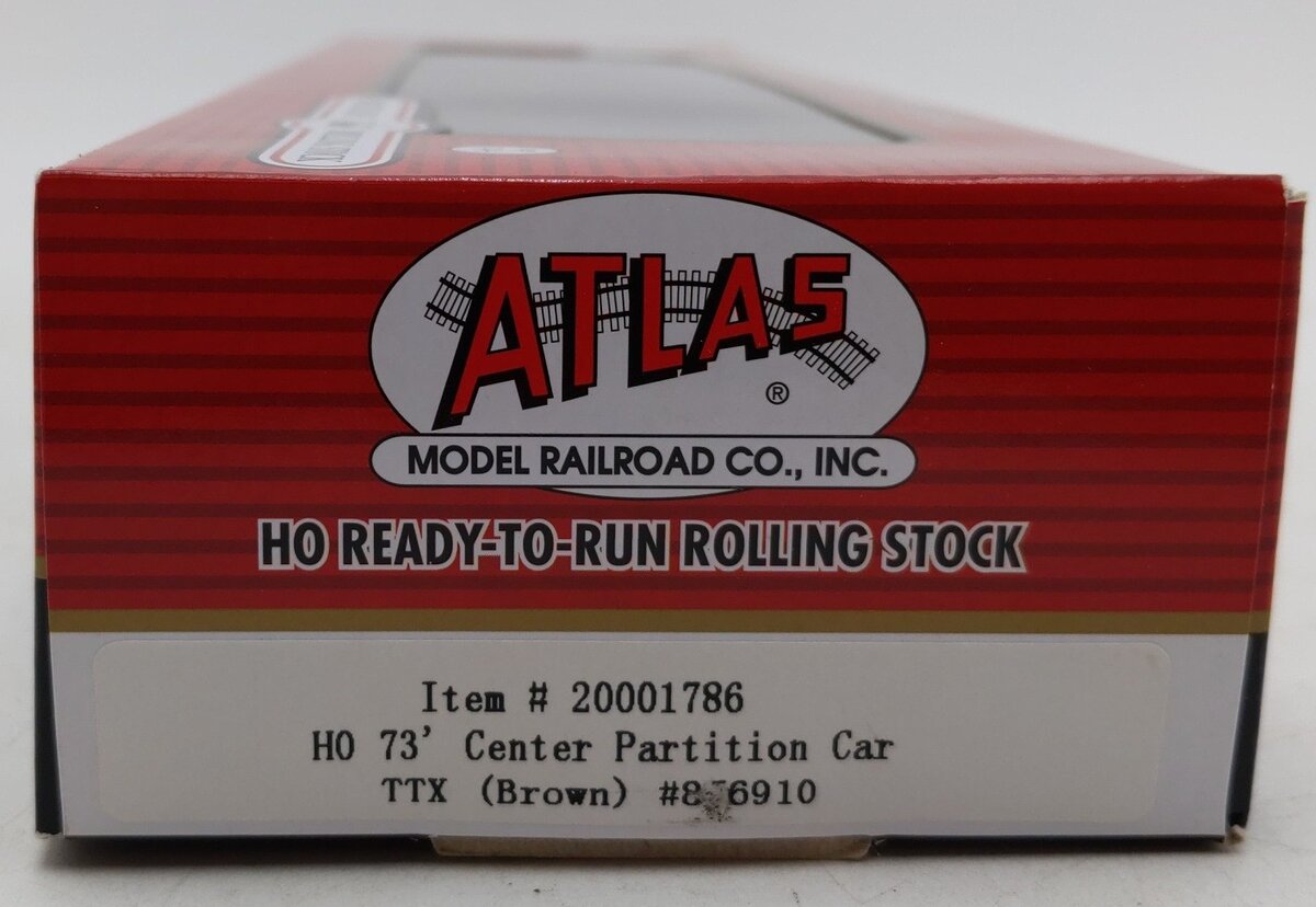Atlas 20001786 Ho TTX 73' Center Partition Car #856910/Box