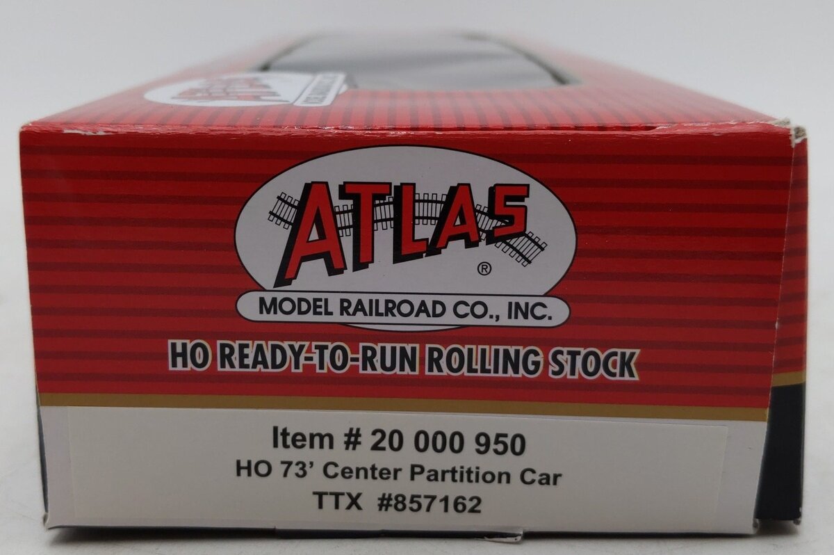 Atlas 20000950 HO TTX 73' Center Partition Car #857162/Box