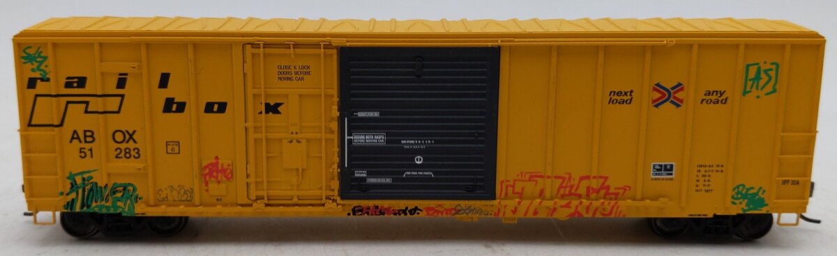 ExactRail EE-1804-4 HO Scale Railbox Evans 5277 Combo Door Boxcar #51283/Box