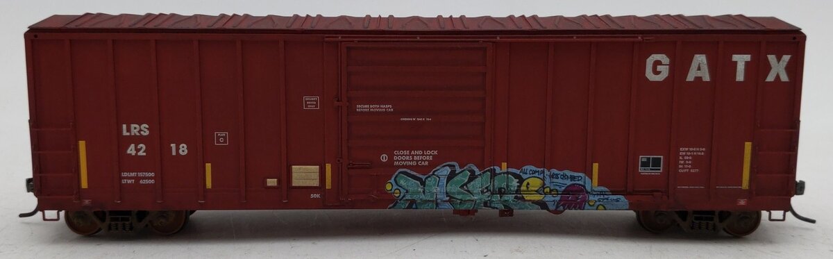ExactRail EE-1511-1 HO Scale Laurinburg & Southern Boxcar #4218/Box