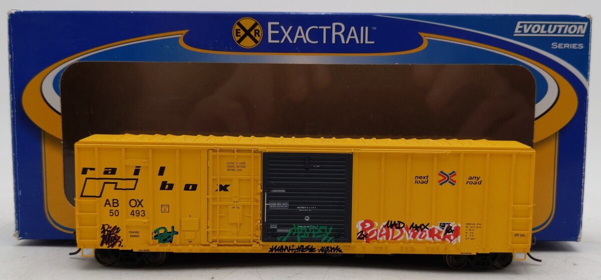 ExactRail EE-1806-2 HO Railbox (ABOX) FMC 5277 Combo Door Boxcar #50493/Box