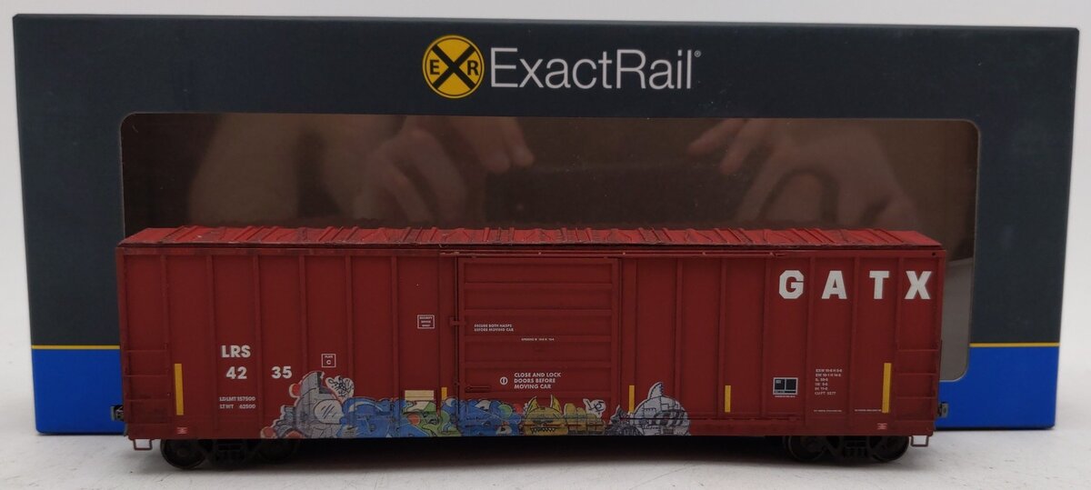 ExactRail EE-1511-4 HO Scale Laurinburg & Southern Boxcar #4235/Box
