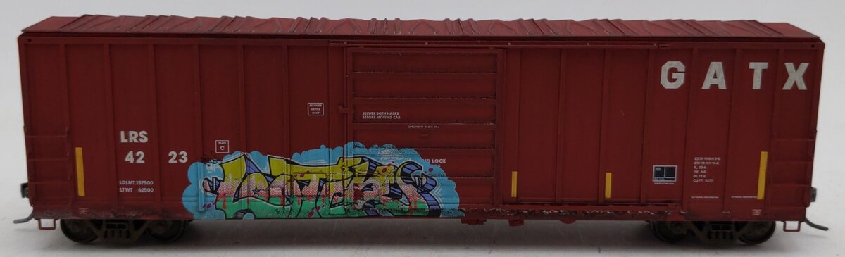 ExactRail EE-1511-2 HO Scale Laurinburg & Southern Boxcar #4223/Box