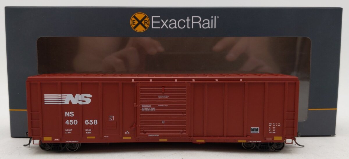 ExactRail EP-80918-2 HO Scale Norfolk Southern Box Car #450658 EX/Box