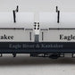InterMountain ERK 96210 HO Scale Eagle River & Kankakee Evans Steel Coil Car EX/Box
