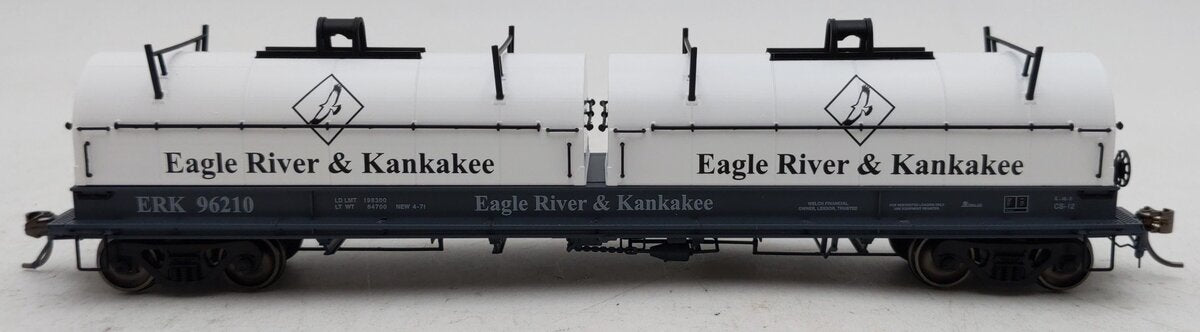 InterMountain ERK 96210 HO Scale Eagle River & Kankakee Evans Steel Coil Car EX/Box
