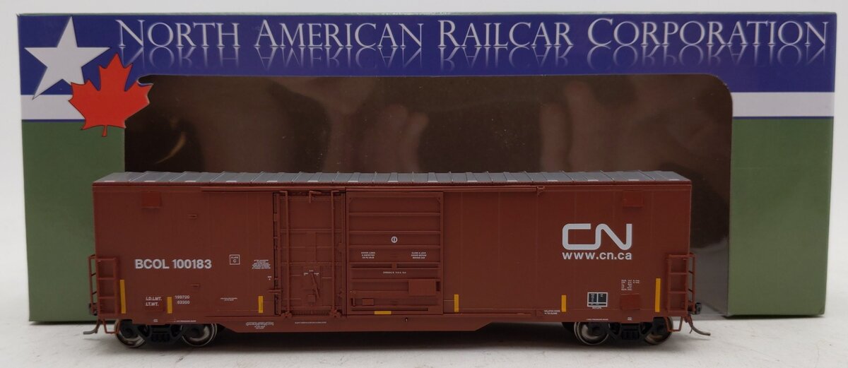 North American Railcar Corp 11-34001009-09 HO Scale Canadian National Boxcar LN/Box