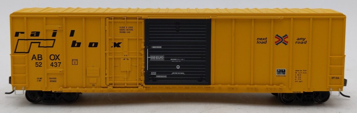 Exact Rail EE-1804-6 HO Scale Railbox FMC Combo Door Box Car #52437 EX/Box
